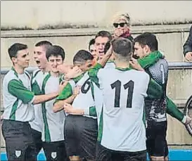  ?? FOTO: OBERENA ?? A Iruñea
El Athletic ha fichado tres jugadores del Oberena navarro