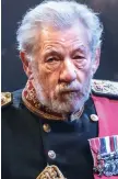  ??  ?? Capital move: McKellen and Cusack in King Lear