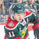  ?? QMJHL ?? Jordan Dumais, the Halifax Mooseheads’ all-time leading scorer and a Columbus Blue Jackets draft pick, was arraigned in provincial court Tuesday on a pair of drunkdrivi­ng charges from a March 1 traffic stop.