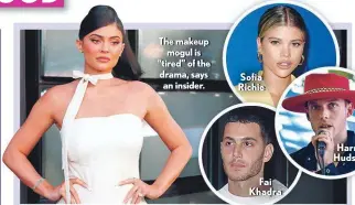  ??  ?? The makeup mogul is “tired” of the drama, says an insider.
