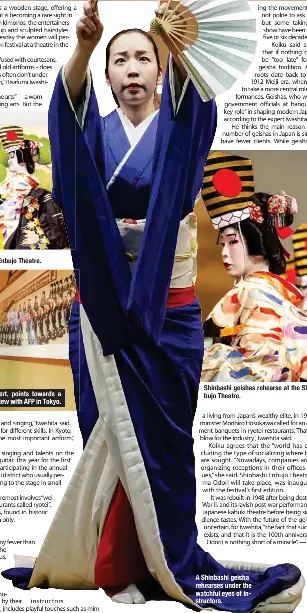 Century-old Tokyo geisha festival revives dying art | Kuwait Times ...