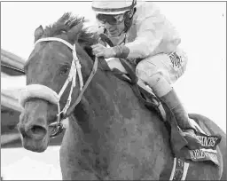  ?? BARBARA D. LIVINGSTON ?? Forever Unbridled wins the Breeders’ Cup Distaff on Nov. 3 to secure an Eclipse Award as the top older dirt female of 2017.