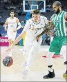  ?? FOTO: ACB ?? Doncic, ante el Betis