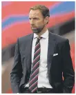  ??  ?? CONGRATULA­TIONS England boss Gareth Southgate