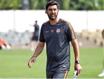  ??  ?? Paulo Fonseca volta a Braga depois de sair em glória dos minhotos