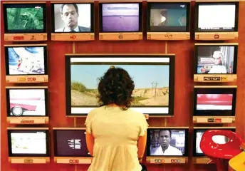  ?? — Reuters photo ?? A new study of the content viewing behavior of Malaysian consumers, revealed that 23 per cent of consumers use a TV box which can be used to stream pirated television and video content.
