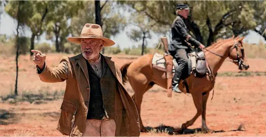  ??  ?? Sam Neill and Bryan Brown are the old hands on deck in Sweet Country.