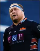  ??  ?? Edinburgh tighthead prop Nel