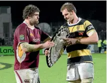  ?? PHOTO: ROBYN EDIE/STUFF ?? Craig Clarke was the last Taranaki captain to win the Ranfurly Shield.