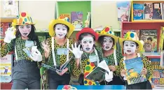  ??  ?? El clown infantil también estará presente en la jornada de diversión.