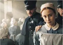  ??  ?? In Alias Grace, Sarah Gadon plays a maid in Canada in the 1840s who is accused of murdering her boss and his mistress.