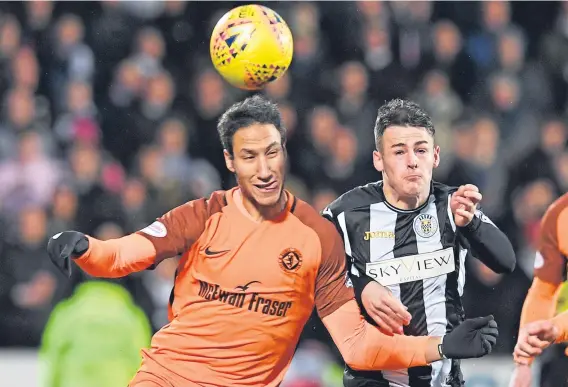  ??  ?? Defender Bilel Mohsni impressed during his short spell at Dundee United, but is one of a number of players axed from the squad.