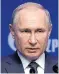  ?? ?? Putin: Wants to ease energy crunch