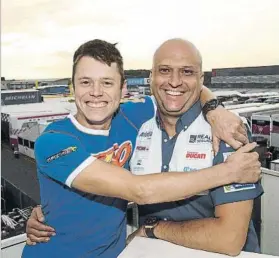  ?? FOTO: REALE AVINTIA ?? Tito Rabat y Raúl Romero Un dúo bien avenido que se reencontra­rá en 2018