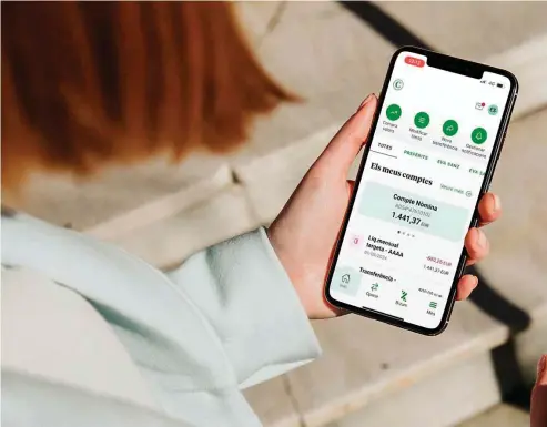  ?? CREAND CRèDIT ANDORRà ?? Creand Crèdit Andorrà llança una nova app de banca digital.