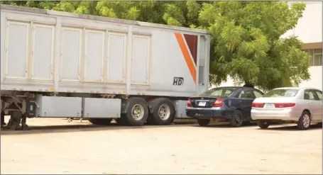  ??  ?? One of the Outside Broadcast Vans at the Abuja National Stadium