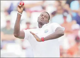  ??  ?? West Indies Test captain Jason Holder has failed to secure an NOC from the WICB.