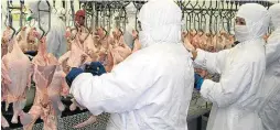  ?? MÁRCIO SLOMPO/ESTADÃO ?? Produção. Sauditas rejeitam o uso do atordoamen­to antes do abate