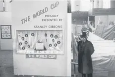  ?? ?? The World Cup football trophy was stolen from Central Hall, Westminste­r, on this day in 1966