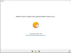  ??  ?? I encountere­d this sort of thing multiple times until the apps were downloaded. I’m willing to chalk this up to HyperV and an early build, though.