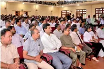  ?? PIX BY PRADEEP PATHIRANA ?? European Union election observers were present at the business forum which was held in Vavuniya on Saturday.