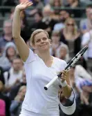  ?? ?? Kim Clijsters in 2012, four years after the birth of her first child. Photograph: Rebecca Naden/PA