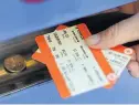  ??  ?? Rail fares are to rise