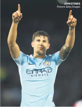  ?? Picture: Getty Images ?? JOHN STONES