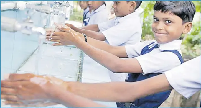  ?? Picture: www.news.un.org ?? Simple handwashin­g is crucial to halting diarrhoeal and water-borne diseases, UN stresses.