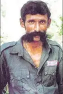  ?? AFP/GETTY IMAGES ?? An undated file photo of Veerappan.