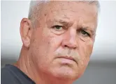  ??  ?? Warren Gatland