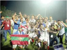  ??  ?? I-leage champions Mohun Bagan.