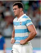  ?? GETTY IMAGES ?? Fullback Emiliano Boffelli is one of six Pumas ruled out.