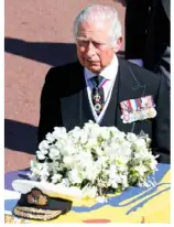  ??  ?? A tearful Charles farewells his beloved Papa – and more tough days are ahead.