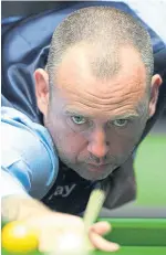  ??  ?? Mark Williams will be world number on is he wins the tourney.