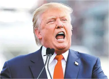  ?? ESPECIAL ?? Exigencias de Donald Trump son incompatib­les para garantizar el libre comercio.