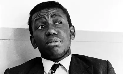  ??  ?? Dillibe Onyeama in 1969, aged 18. Eton banned him from visiting after he wrote about his experience­s of racism at the college. Photograph: Bente Fasmer/Report IFL archive