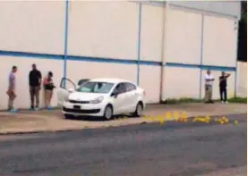  ?? DIARIO EL SIGLO DE PANAMÁ ?? La Policía recogió los casquillos.