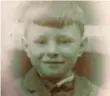  ?? FAMILY PHOTO ?? Tom Donovan as a boy in London, England, in the early 1920s.