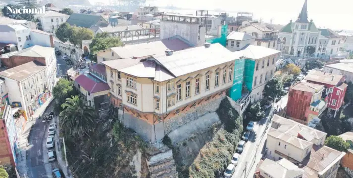  ?? ?? ►
En el ex Colegio Alemán se está habilitand­o un centro cultural de alrededor de cinco mil metros cuadrados.