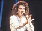  ??  ?? Defiantly normal: Ken Bruce, in his studio, right. Céline Dion, left, won Eurovision for Switzerlan­d in 1988, the first year Bruce covered the competitio­n, while Surie, below, is singing Britain’s entry tomorrow