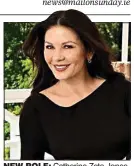  ??  ?? neW Role: Catherine Zeta-Jones