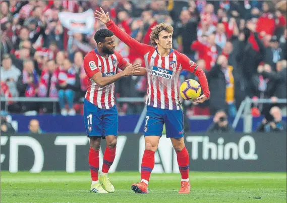  ?? FOTO: EFE ?? El Atlético de Madrid afronta unos días fundamenta­les para el devenir de la temporada en Liga y Champions