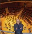  ?? Foto: dpa ?? Dirigent Daniel Barenboim im neuen Pierre Boulez Saal von Berlin.