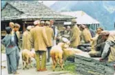  ?? HT FILE ?? Earlier, villagers banned photograph­y here because they felt visitors were portraying Malana as a narcotouri­sm hub.
