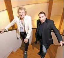  ?? AP-Yonhap ?? Rod Stewart, left, and Jools Holland pose in New York, Feb. 7.