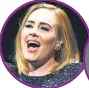  ?? THEO WARGO, GETTY IMAGES ?? Adele returns to familiar territory: a front- runner for record of the year with Hello.