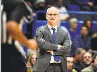  ?? Stephen Dunn / Associated Press ?? Dan Hurley sees being an agent of change as a responsibi­lity that comes with being UConn’s men’s basketball coach.