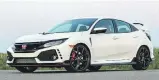  ??  ?? Updates to the Type R could include more power, all-wheel drive and a paddle-shift transmissi­on.