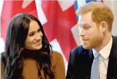  ??  ?? Harry and Meghan have sent a strongly worded letter to editors